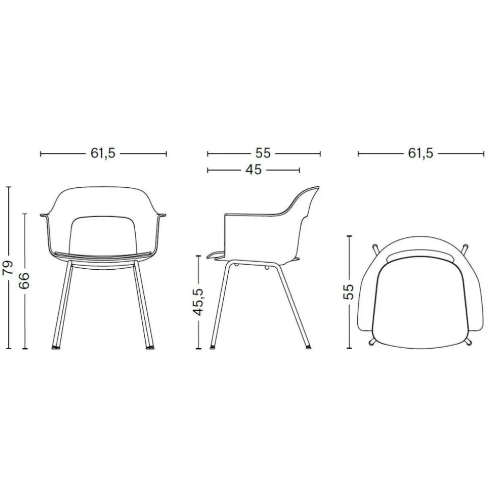 Layout 211 Armlehnstuhl