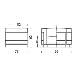 LC3 Fauteuil Grand Confort grand modèle