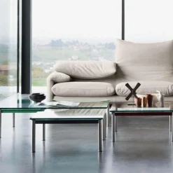 LC10 Table en tube basse