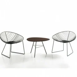 Leaf Garten Beistelltisch dreieckig H50