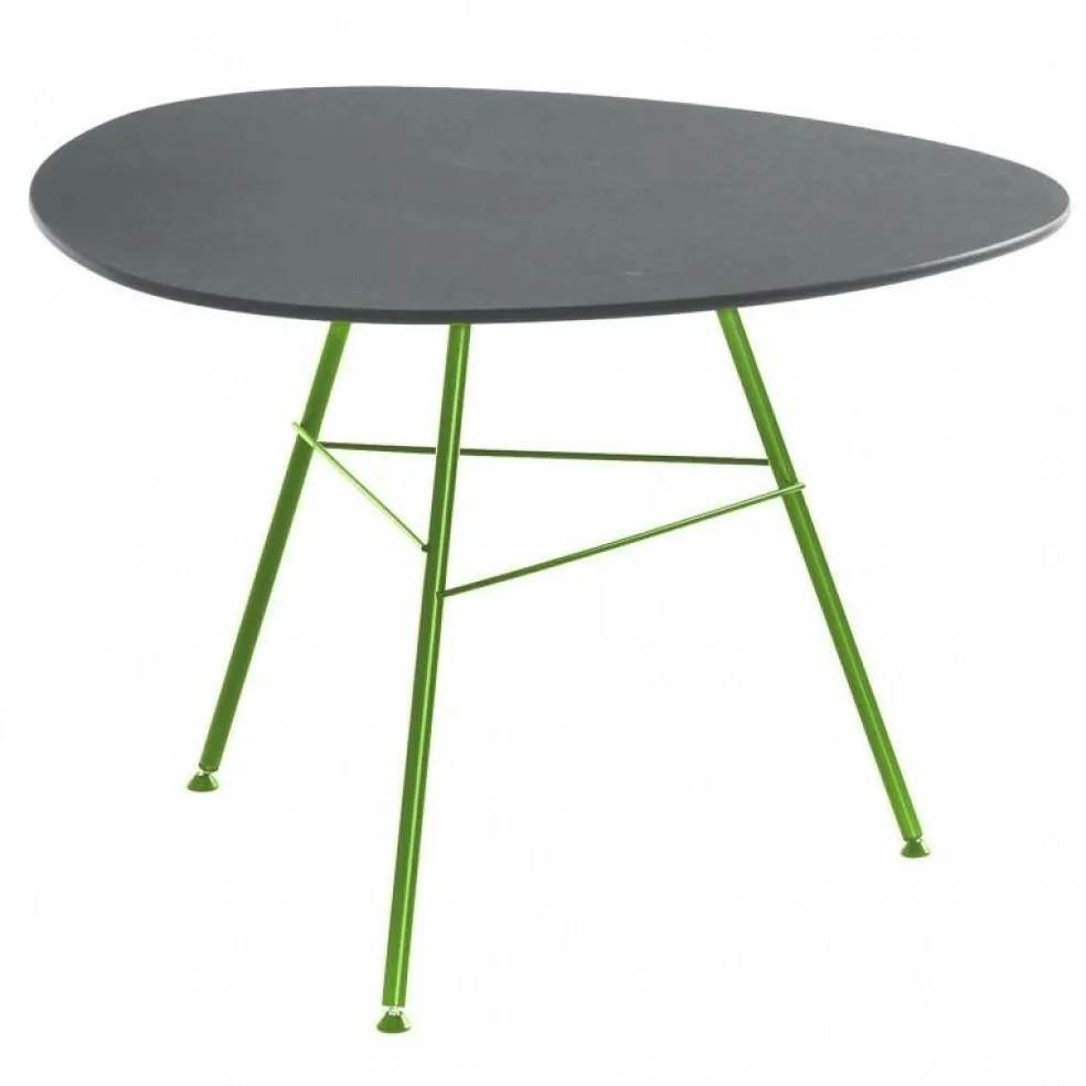 Leaf Garten Beistelltisch dreieckig H50