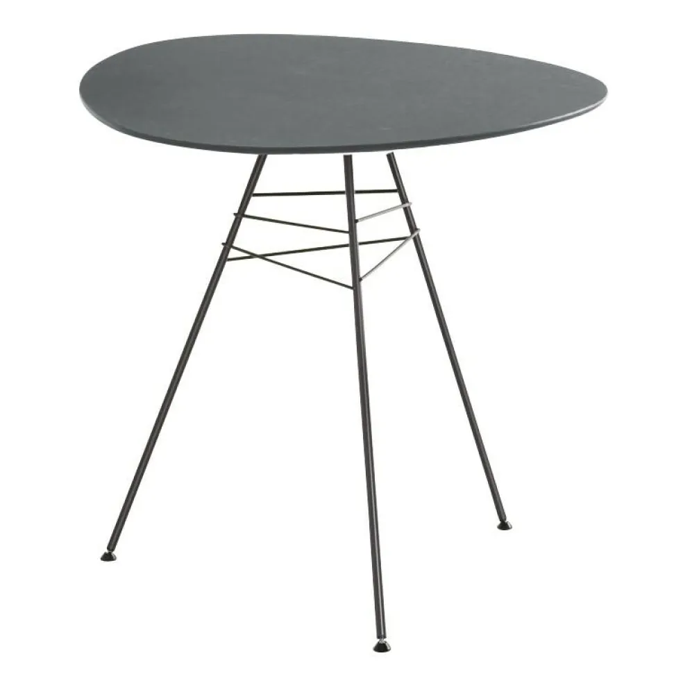 Leaf Gartentisch dreieckig H74