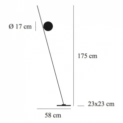Lederam F1 LED Stehleuchte