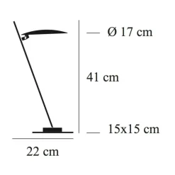 Lederam T1 LED Tischleuchte