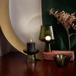 Leimu Tischleuchte Glas