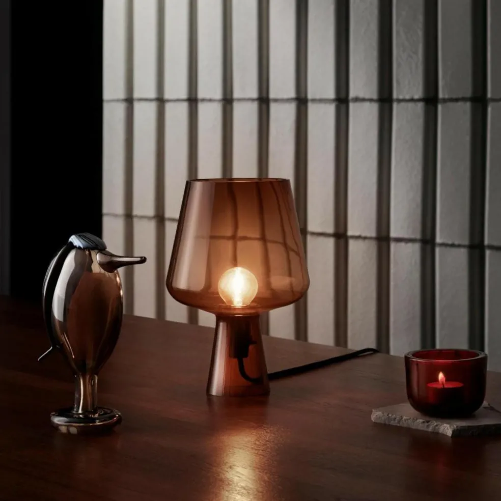 Leimu Tischleuchte Glas