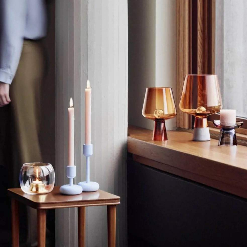 Leimu Tischleuchte Glas