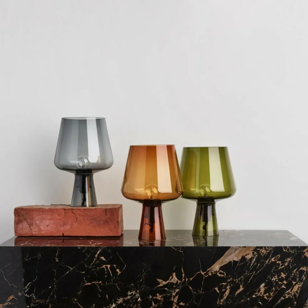 Leimu Tischleuchte Glas