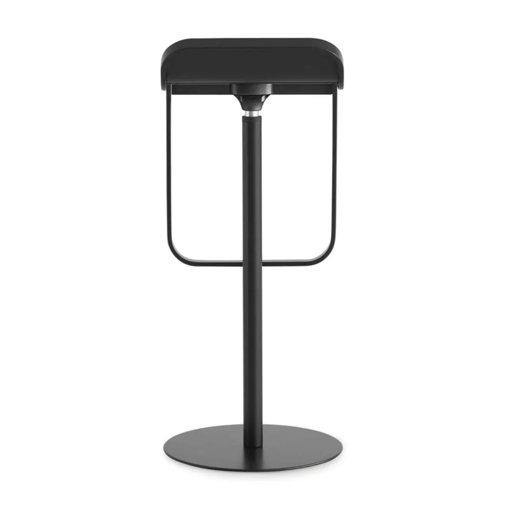 LEM S80 Barhocker Gestell Schwarz Sitzfläche Laminat