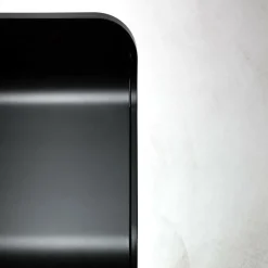 LEM S80 Barhocker Gestell Schwarz Sitzfläche Laminat