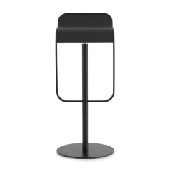 LEM S80 Barhocker Gestell Schwarz Sitzfläche Laminat