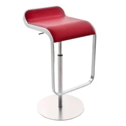 LEM S79 Barhocker Sitzfläche Leder 63-75cm