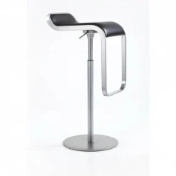 LEM S79 Barhocker Sitzfläche Leder 63-75cm