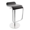 LEM S80 Barhocker Sitzfläche Leder 66-79cm
