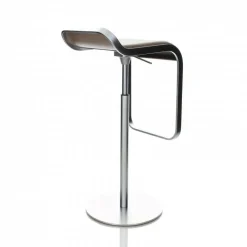 LEM S80 Barhocker Sitzfläche Leder 66-79cm