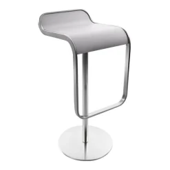 LEM S81 Barhocker Sitzfläche Edelstahl H88cm