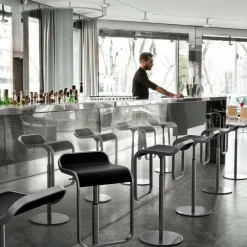 LEM S80 Barhocker Sitzfläche Laminat 66-79cm