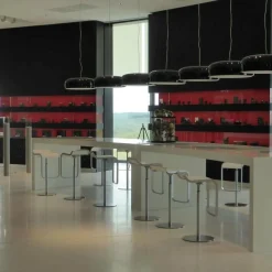 LEM S80 Barhocker Sitzfläche Laminat 66-79cm