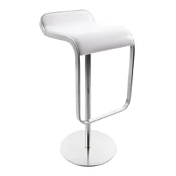 LEM S81 Barhocker Sitzfläche Leder H88cm