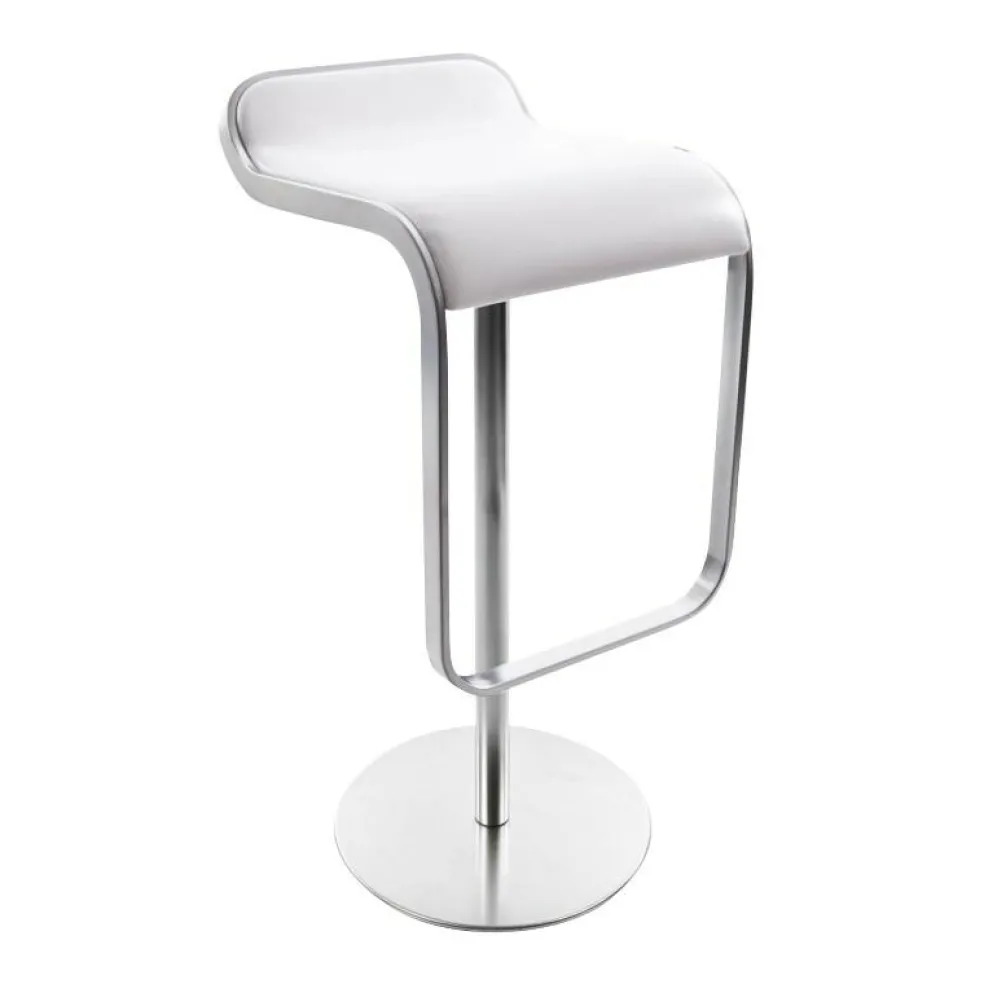 LEM S81 Barhocker Sitzfläche Leder H88cm