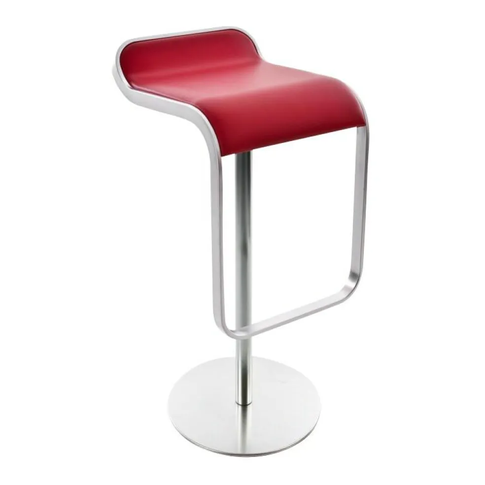 LEM S81 Barhocker Sitzfläche Leder H88cm