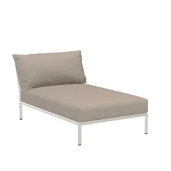 Level 2 Chaise Longue Gestell muted white