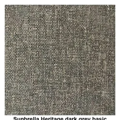 Level 2 Cozy Gartensofa links Gestell dunkelgrau