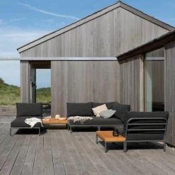 Level 2 Gartenstuhl Gestell dunkelgrau