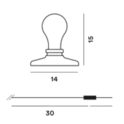Light Bulb LED Tischleuchte