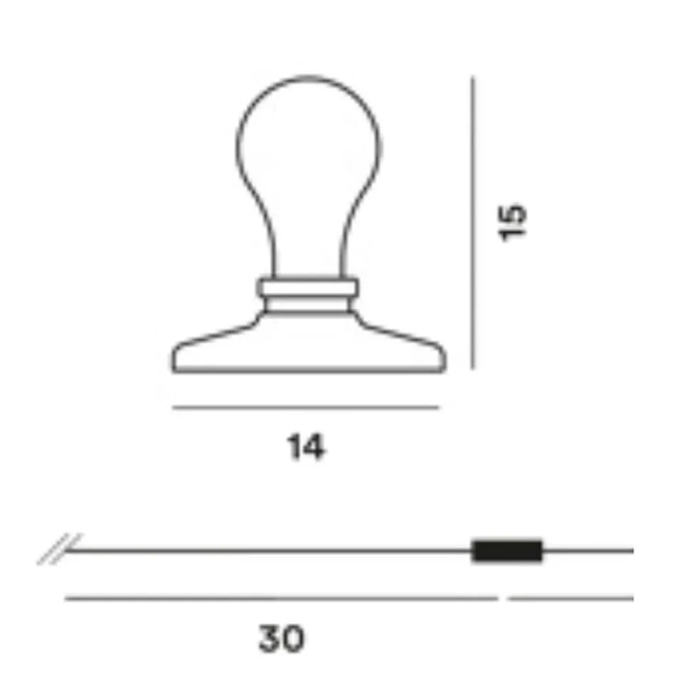 Light Bulb LED Tischleuchte