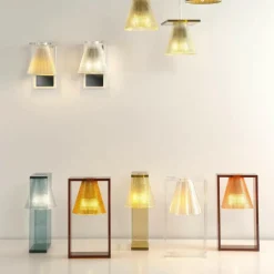 Light-Air Tischleuchte mit Stoff