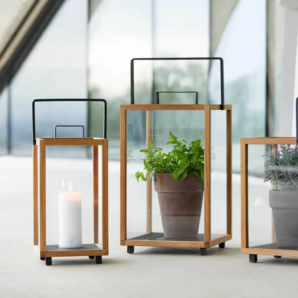 Lighthouse Laterne Teak