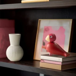 Limited Edition 2024 Holzfigur Singvogel Flora