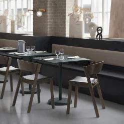 Linear Steel Bistrotisch 70x73x70cm