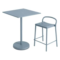 Linear Steel Bistrotisch 70x95x70cm