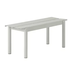 Linear Steel Gartenbank 110cm