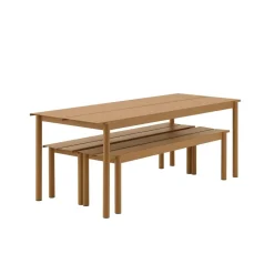 Linear Steel Gartenset L 200cm