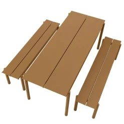 Linear Steel Gartenset L 200cm