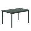 Linear Steel Gartentisch 140x75cm