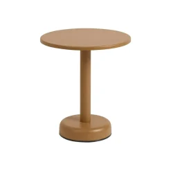 Linear Steel Gartentisch H 47cm