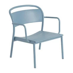 Linear Steel Lounge Gartenarmlehnstuhl