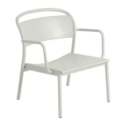 Linear Steel Lounge Gartenarmlehnstuhl