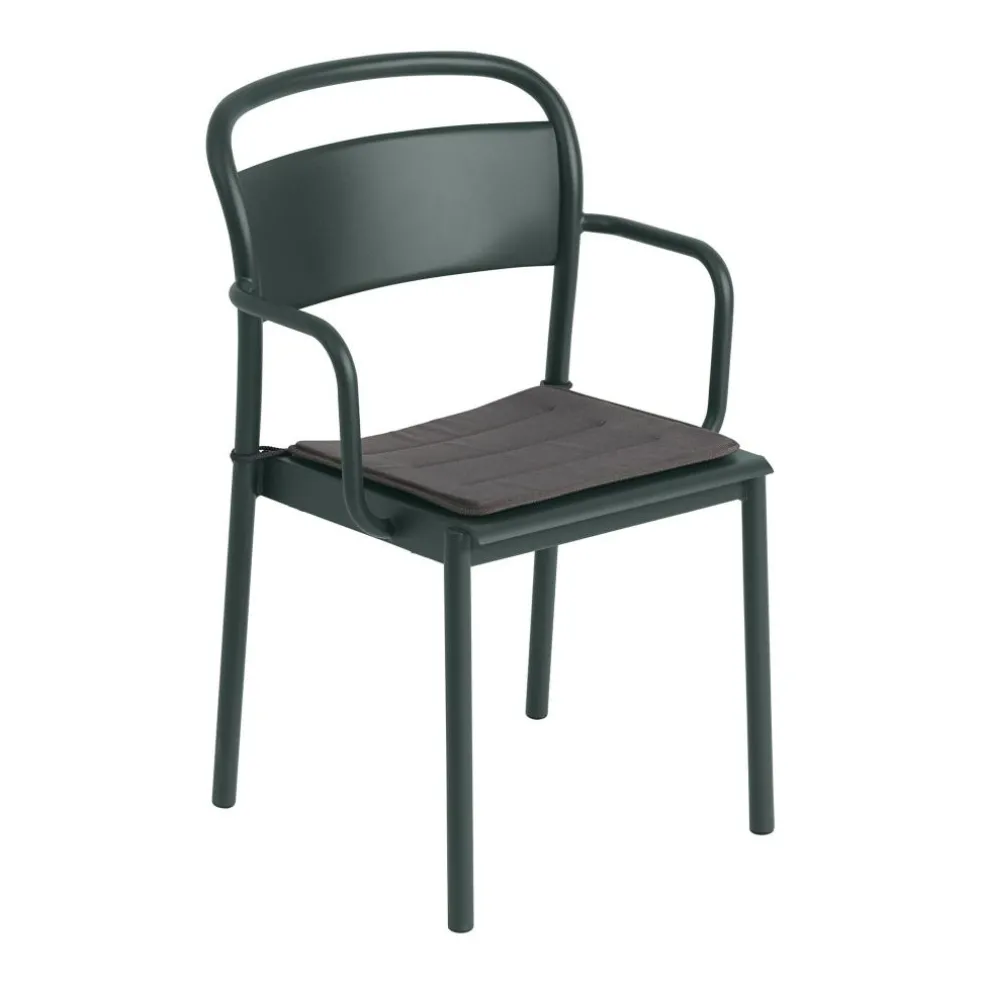 Linear Steel Outdoor Sitzkissen für Stuhl