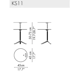 Little Friend™ KS11 Beistelltisch Gestell lackiert
