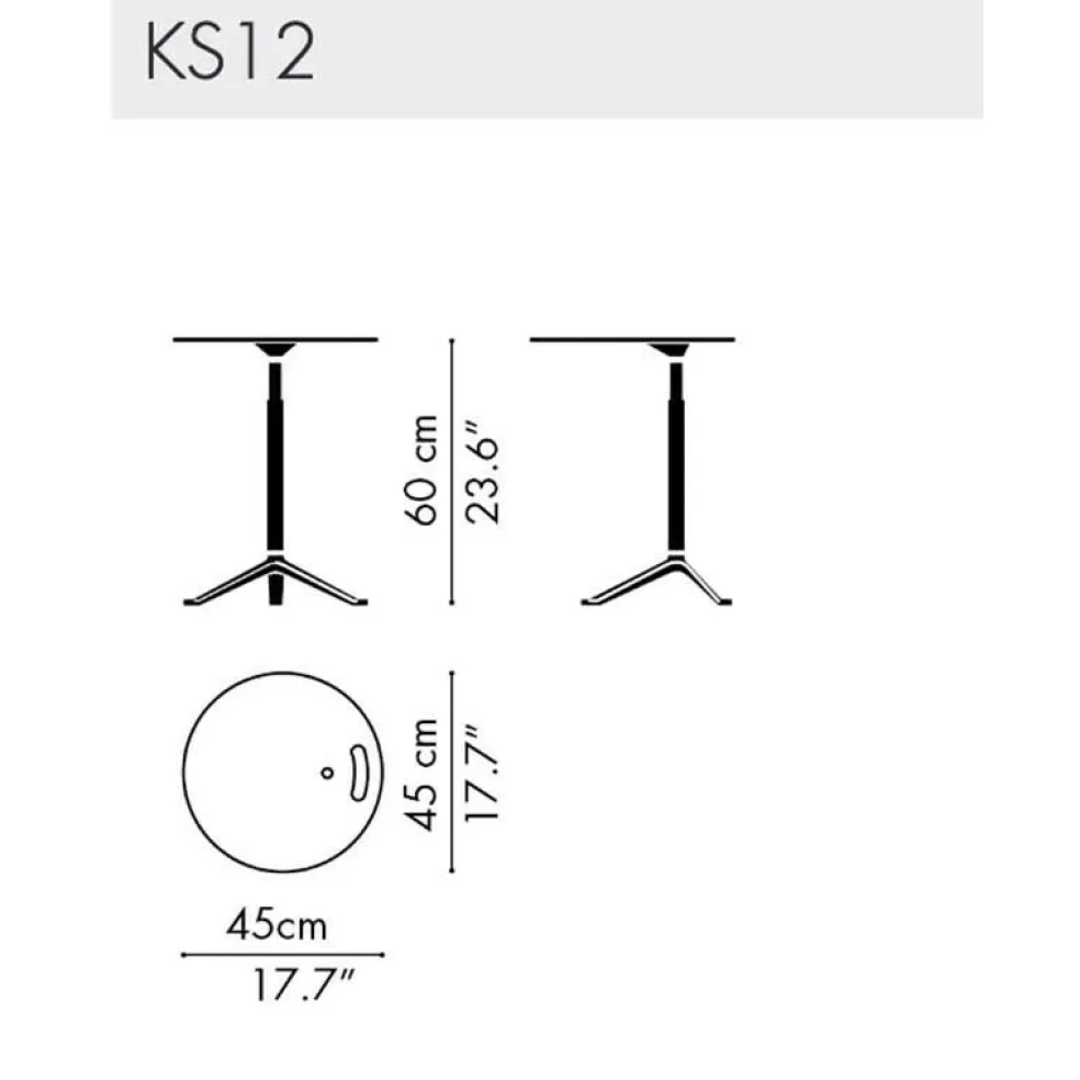 Little Friend™ KS12 Beistelltisch Gestell lackiert
