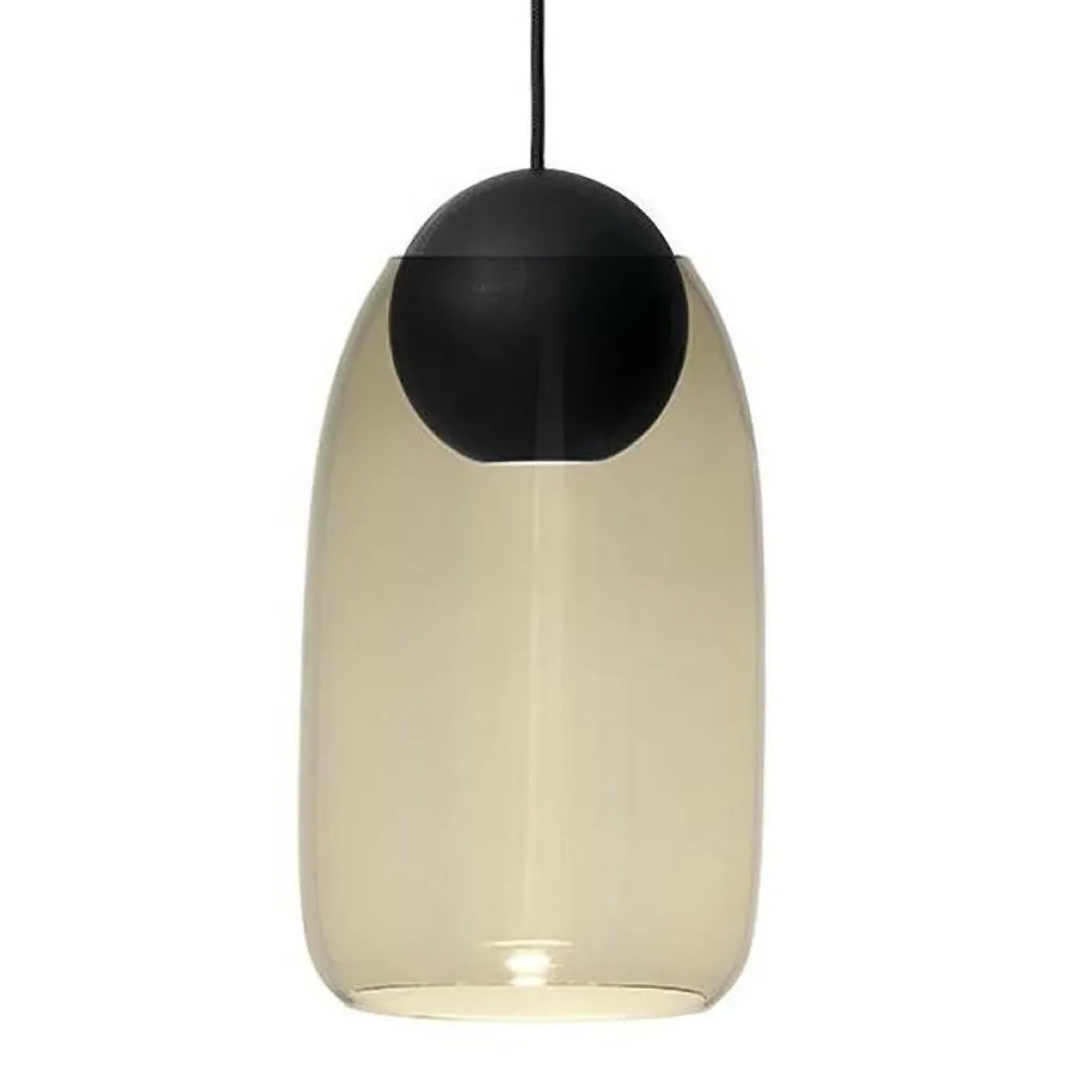 Liuku Ball Pendelleuchte schwarz