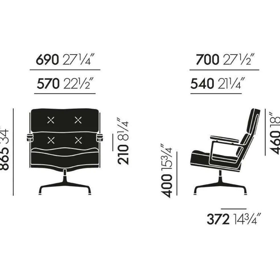 Lobby Chair ES 108 Konferenzstuhl