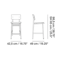 Loft Barhocker 65cm