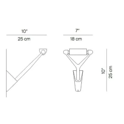 Lola D15 Parete Wandleuchte