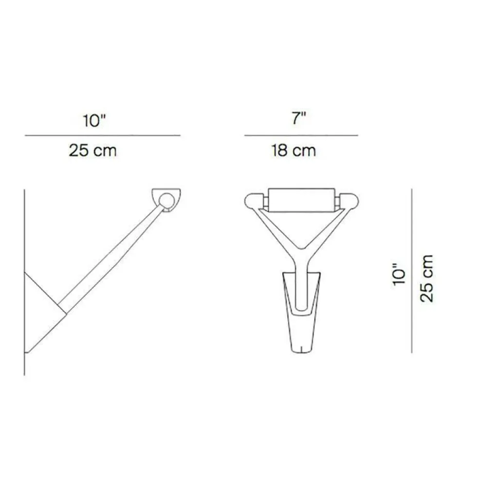 Lola D15 Parete Wandleuchte
